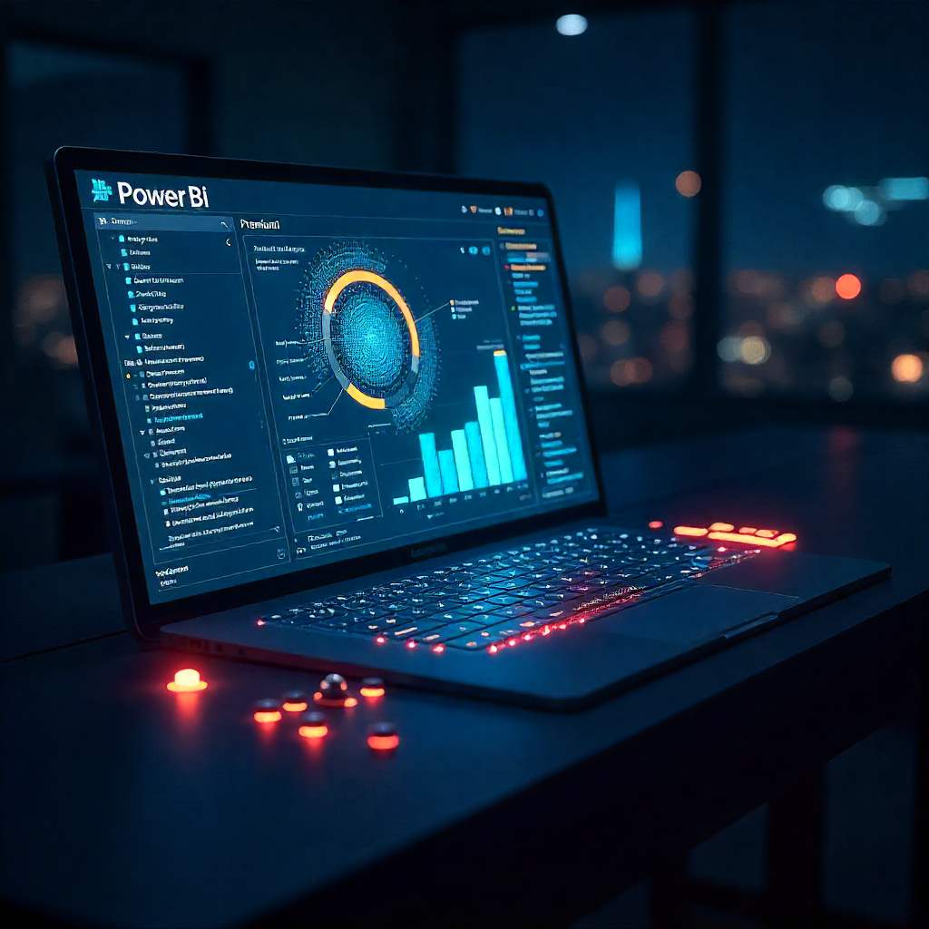 Power BI dashboard with analytics